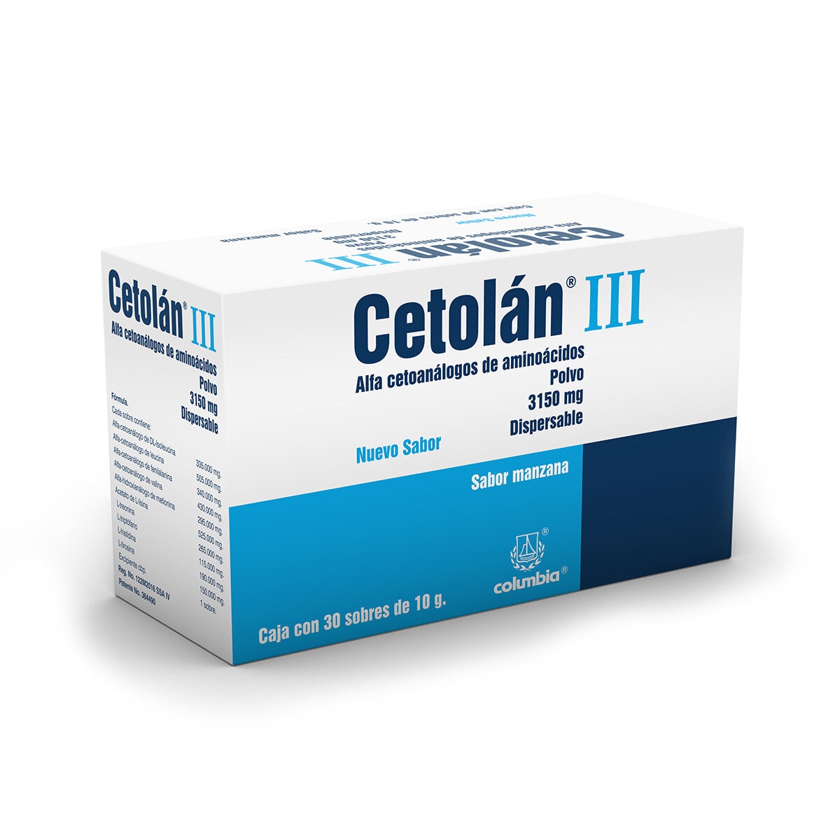 Cetolan III  30 sobres de 10mg