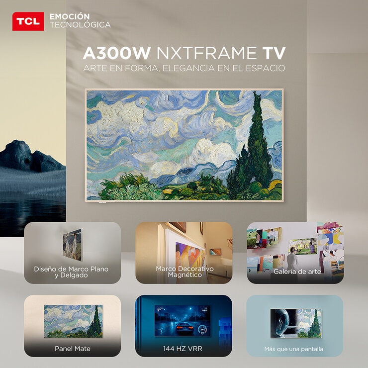 TCL Pantalla 85" QLED 4K NXTVISION Google TV TCL Pantalla 85" QLED 4K NXTVISION Google TV