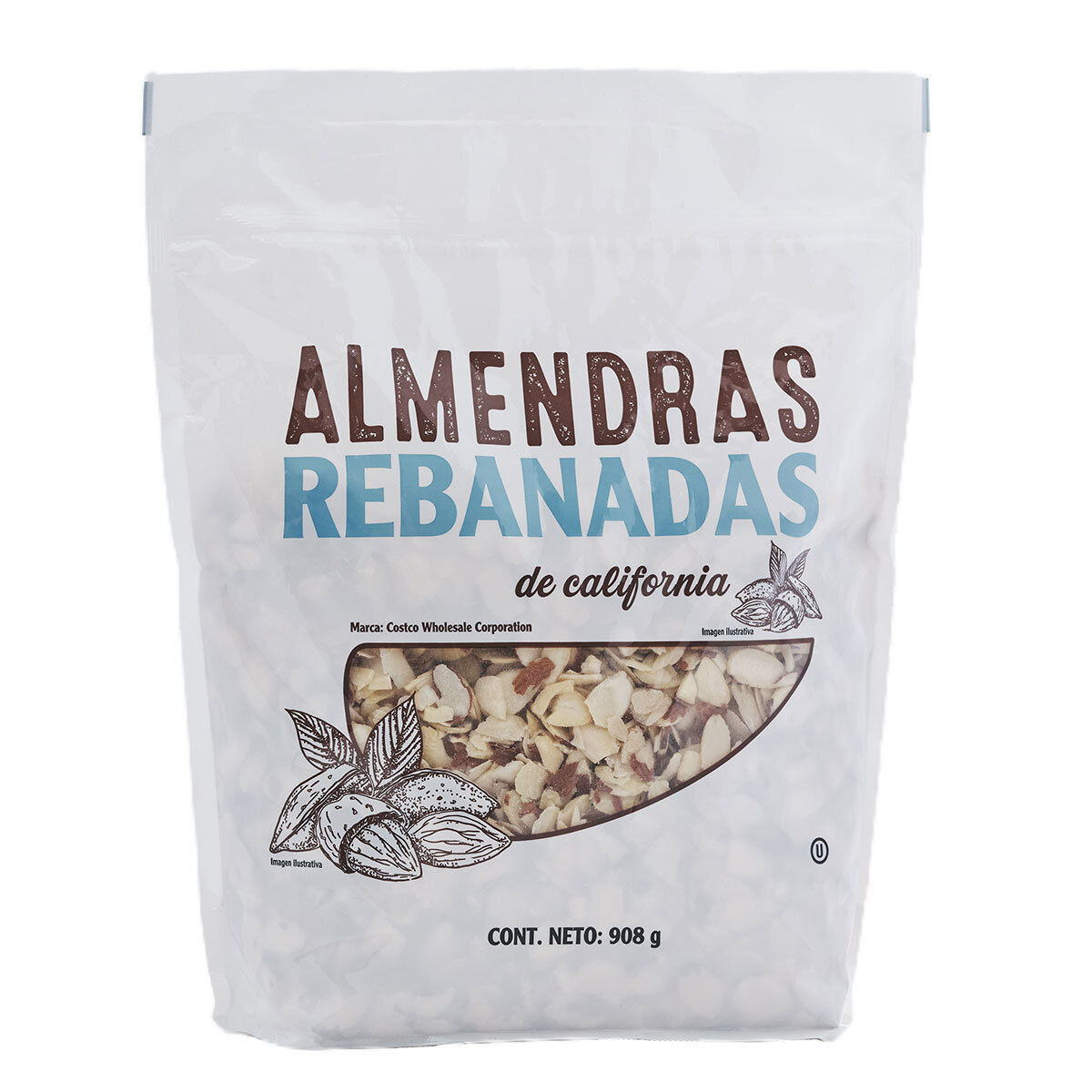 Corporation Almendras Rebanadas de California 908g