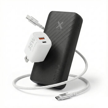 Xtorm Bundle Powerbank 20,000 mAh + Cargador 35W + Cable USB-C