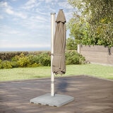 Seasons Sentry, Sombrilla Redonda de 4m con Luz Solar Led