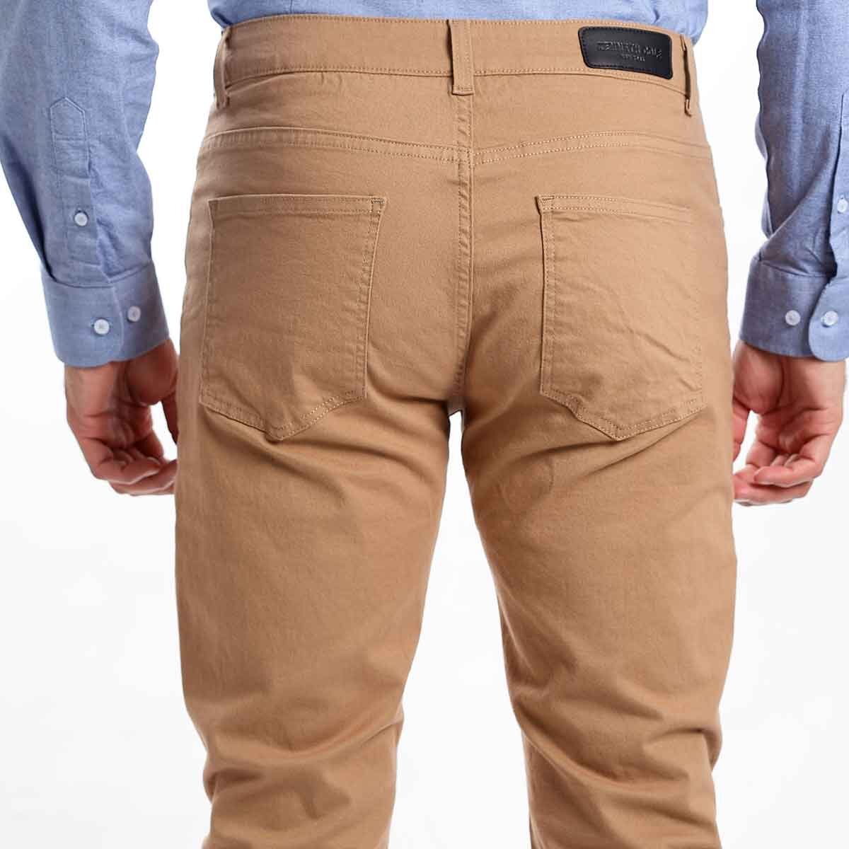 Kenneth Cole Pantalones para Caballero café 28 x 32
