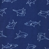 Kirkland Signature Pijama para Niños y Niñas 4 piezas Tiburón 4 Años