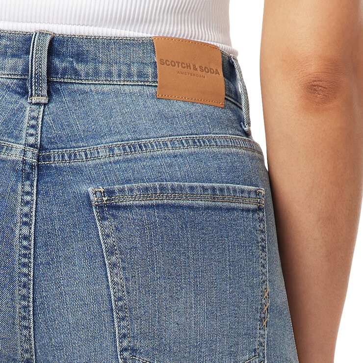 Scotch & Soda Shorts para Dama Azul 4