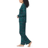 Midnight Pijama para Dama Verde Mediana