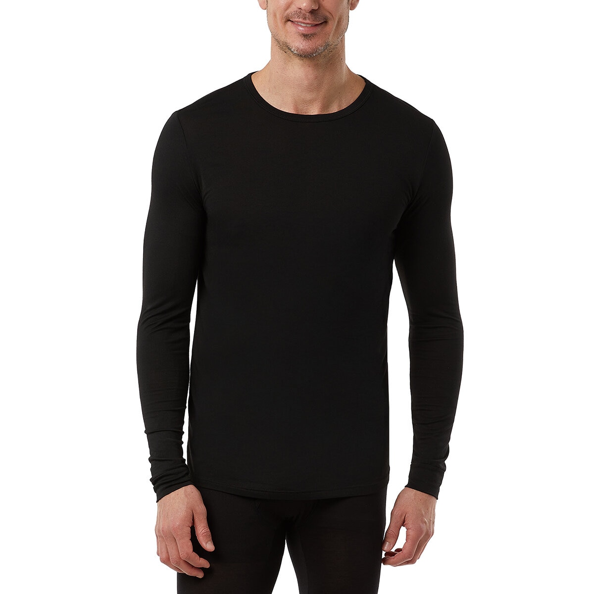 32 Degrees Heat Camiseta Térmica para Caballero Negra Extra Grande