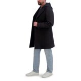 DKNY Abrigo para Caballero Negro Chica