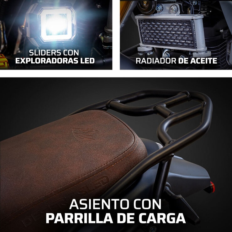 Vento Motocicleta Screamer 300cc Gris