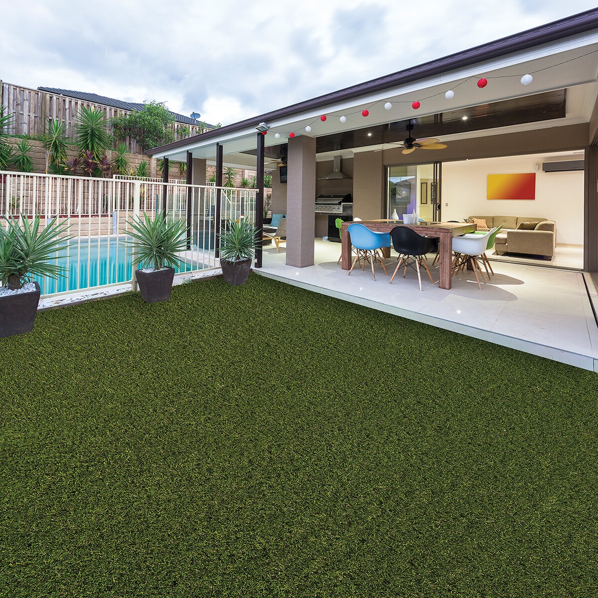 Golden Select Pasto Artificial Bahía Verde de 2.25 m x 3.56 m