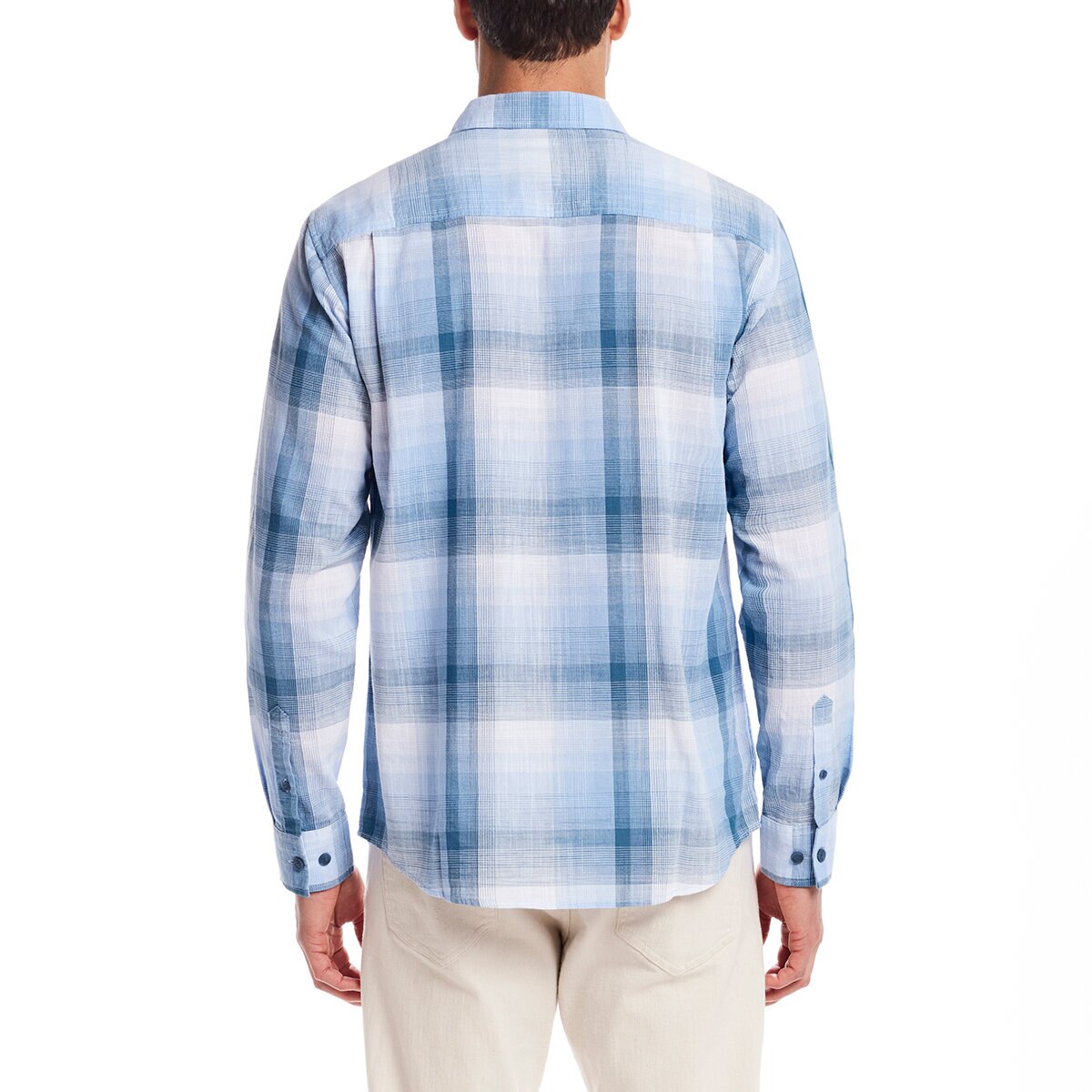 Weatherproof Vintage Camisa para Caballero Azul Chica