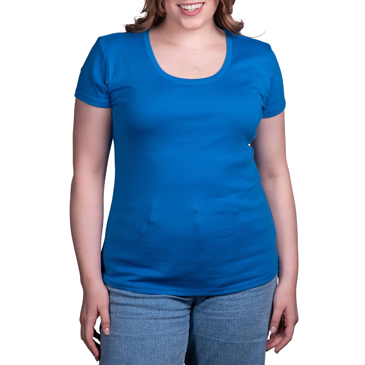 Kirkland Signature Playera para Dama Azul Grande