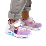 Disney Frozen, Tenis Color Lila, para Niña, Varias Tallas