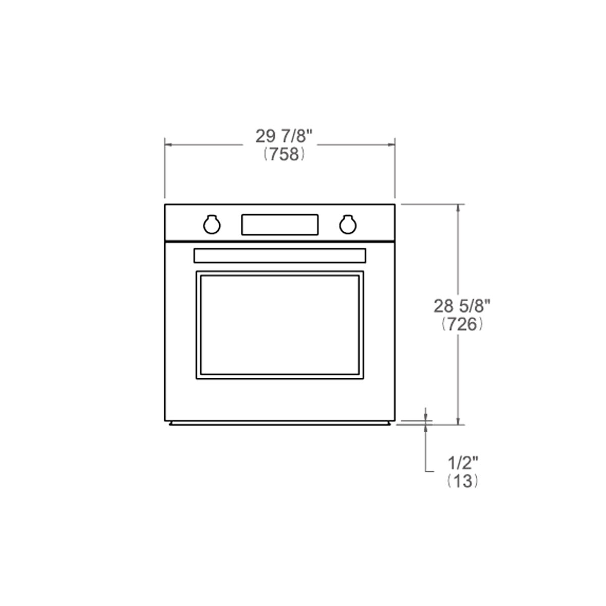 Bertazzoni Horno de Convección 30"