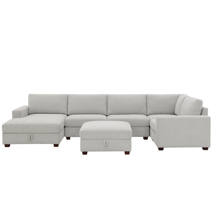 Ontai, Dellamore, Seccional de Tela con Almacenamiento