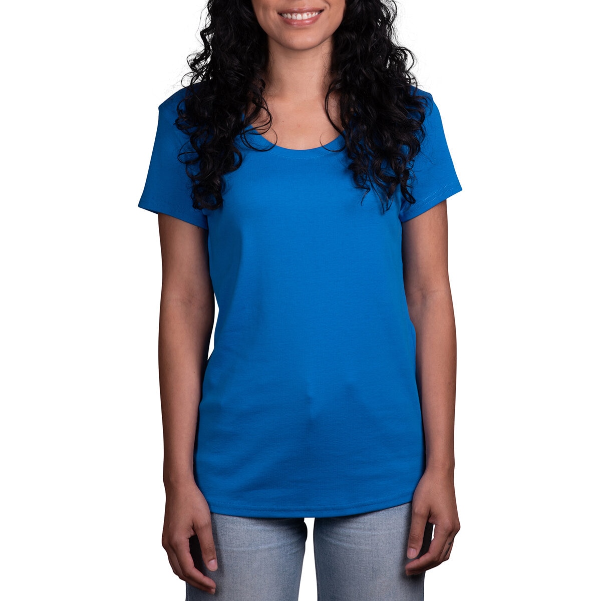 Kirkland Signature Playera para Dama Azul Grande