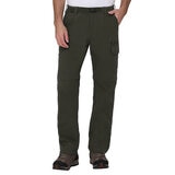 The B.C. Clothing Co. Pantalones Convertibles para Caballero Verde 36 x 32