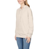 Buffalo David Bitton Sudadera para Dama Crema Chica