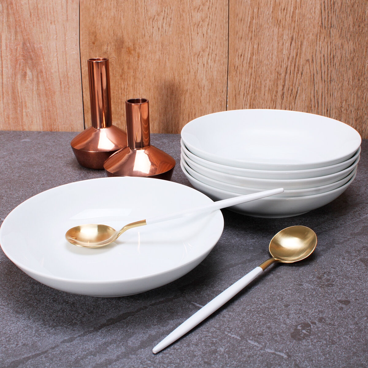 Platos soperos de ceramica best sale