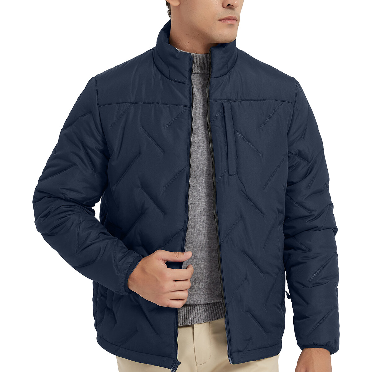 Hawke & Co Chamarra para Caballero Azul Mediana