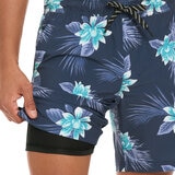 Hurley Traje de Baño para Caballero Azul Extra Grande