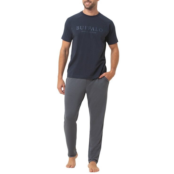 Buffalo David Bitton Pijama para Caballero Varias Tallas y Colores Buffalo David Bitton Pijama para Caballero Varias Tallas y Colores