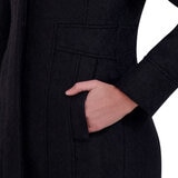 Kenneth Cole Abrigo para Dama Negro Mediana