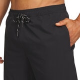 Land's End Traje de baño para Caballero Negro Grande