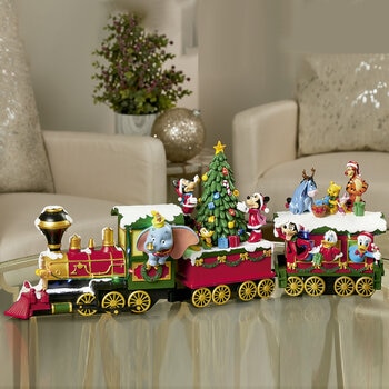 Disney Tren Navideño con Luces y Música