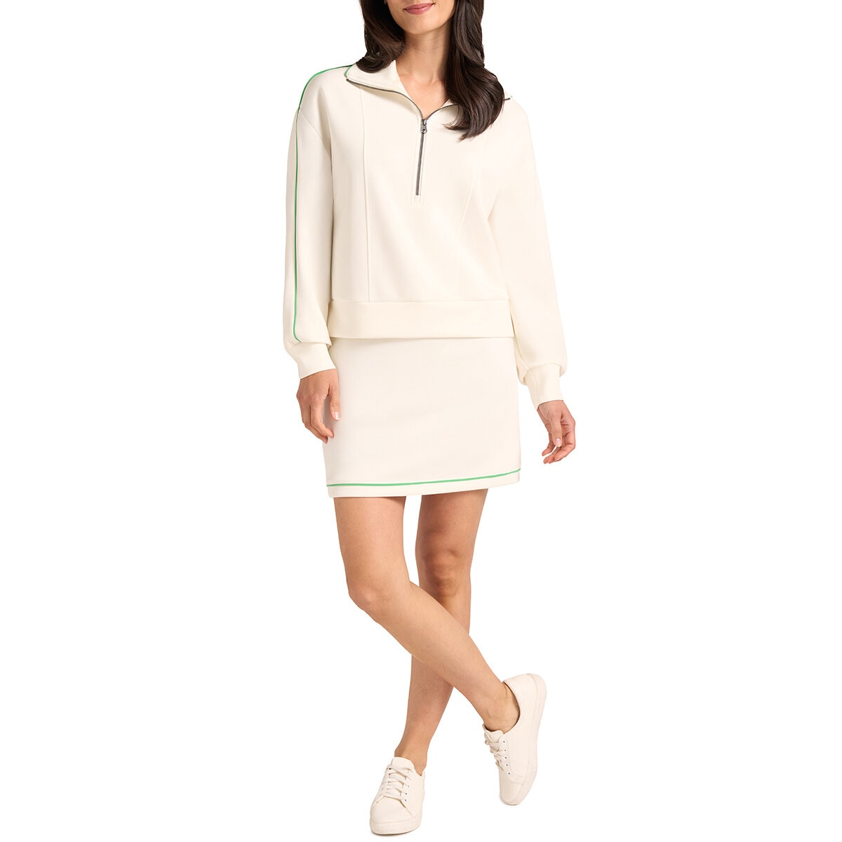 Max & Mia Set Sudadera con Falda Short para Dama Varias Tallas y Colores