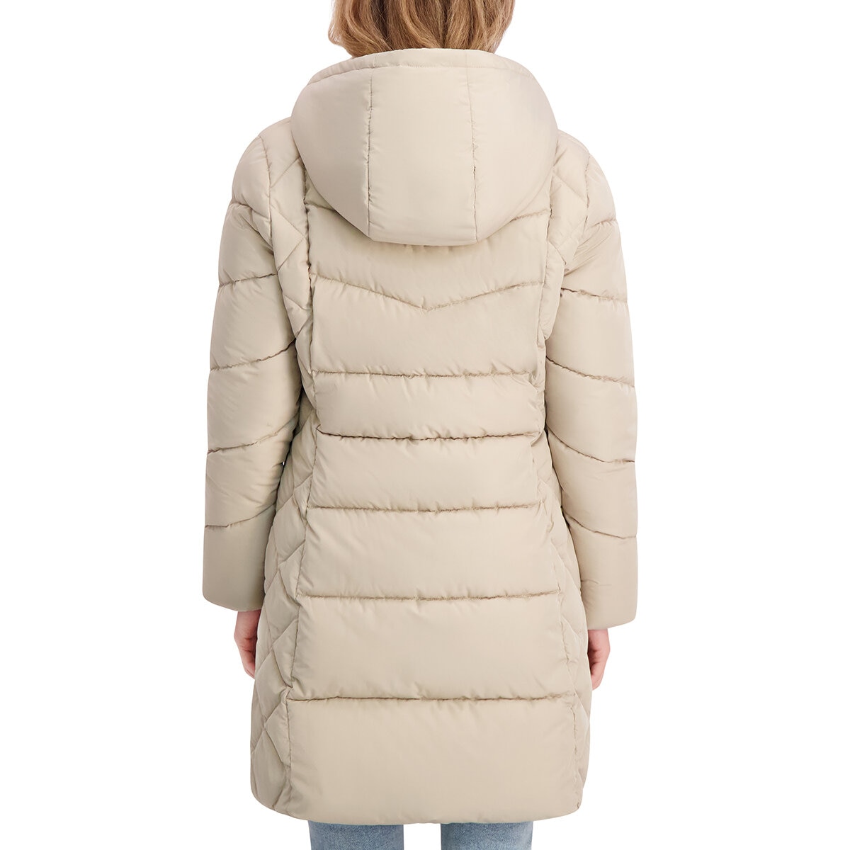 Andrew Marc Chamarra para Dama Café Extra Grande Andrew Marc Chamarra para Dama Café Extra Grande