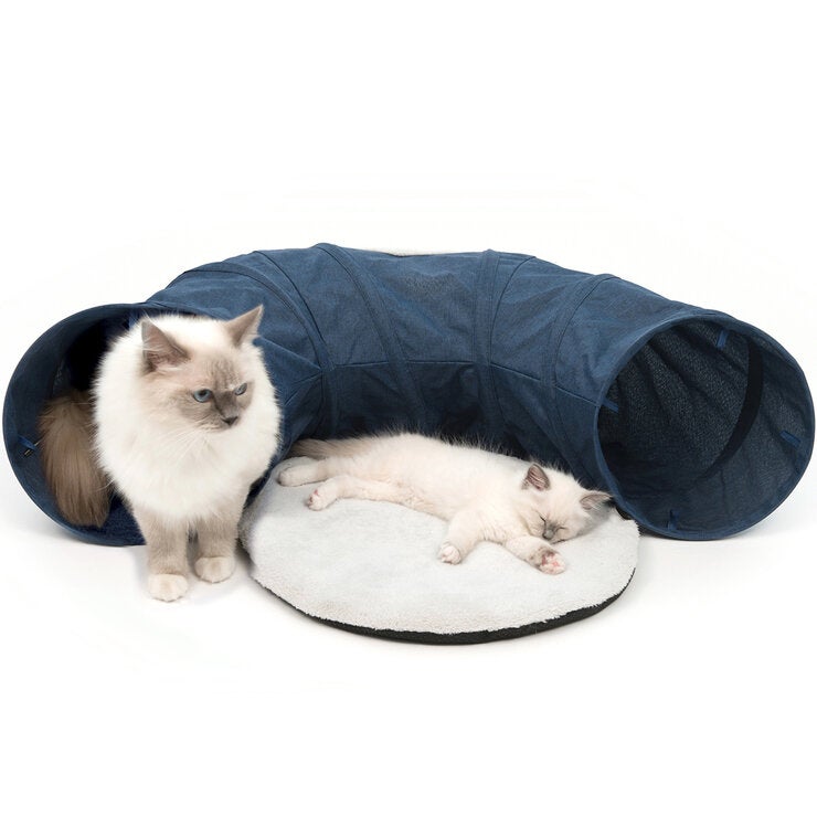 Catit Tunel/Cama para Gato 1 pza color azul Catit Tunel/Cama para Gato 1 pza color azul