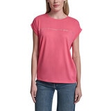 DKNY Playera para Dama Rosa Grande
