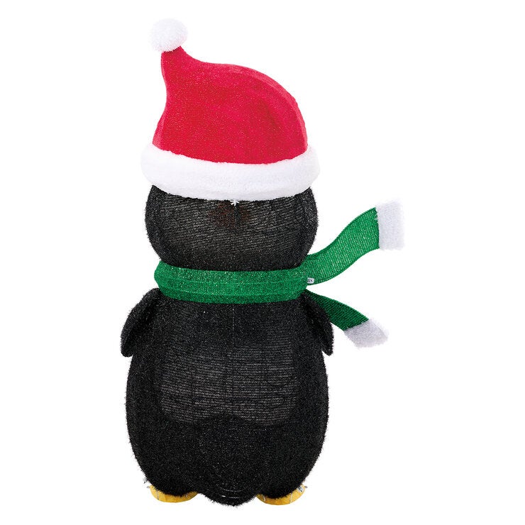 Pingüino con Luces LED 1.5m Pingüino con Luces LED 1.5m