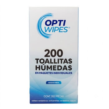 Optiwipes Toallitas Húmedas en Paquetes Individuales Optiwipes Toallitas Húmedas en Paquetes Individuales