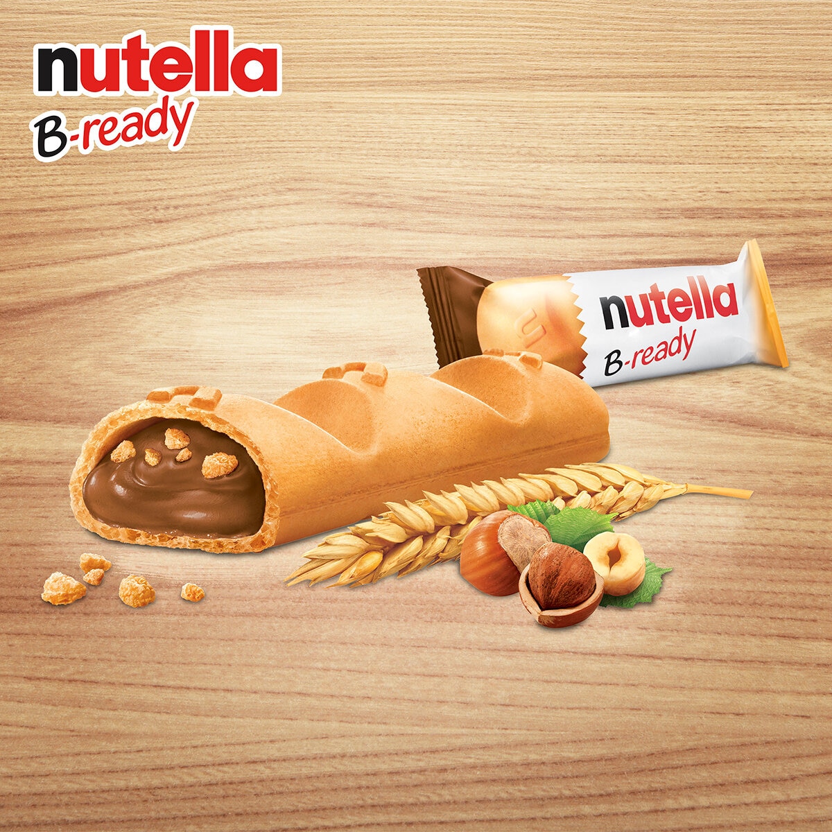 Nutella B Ready 15 pzas de 22 g