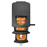 Gourmia, Freidora de Aire Digital Doble, de 10.4 Litros con Ventana y Luz