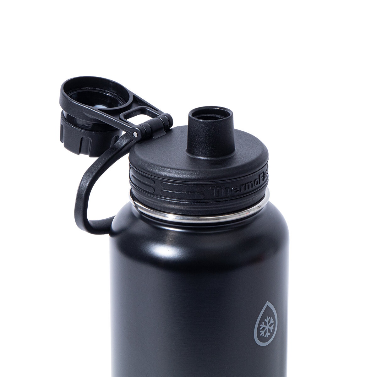 Thermoflask Botellas de Acero Inoxidable con Aislamiento al Vacio de Doble Pared 1.2L Rosa/Negro