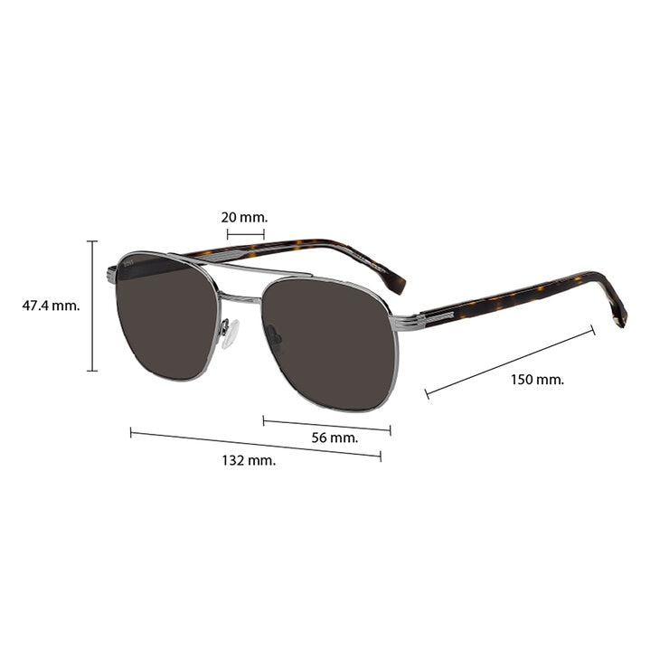 Hugo Boss 1723 S Lentes de Sol