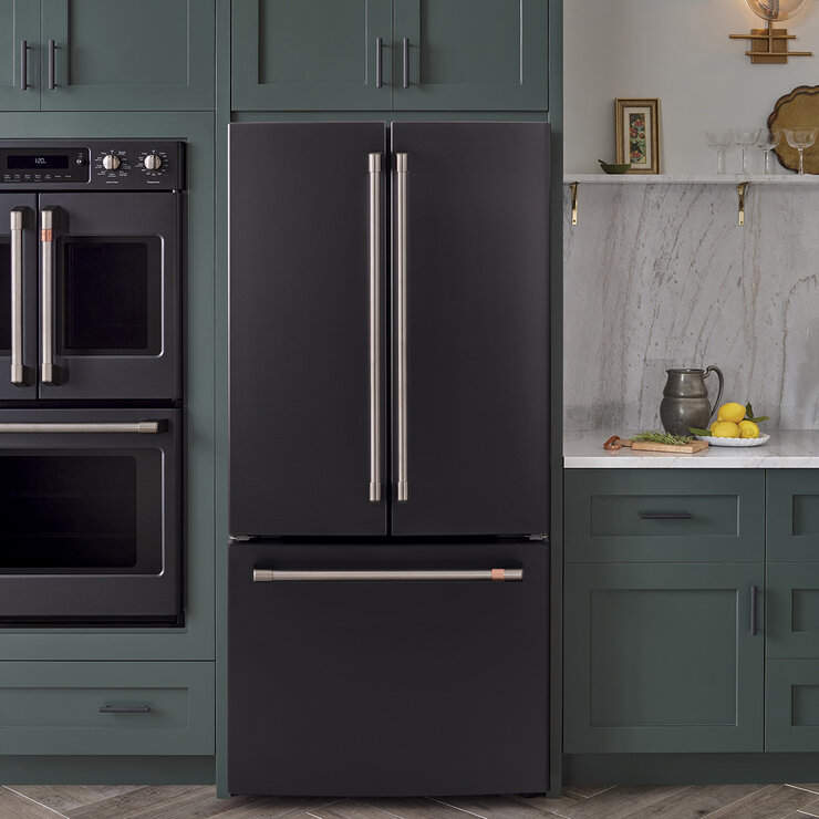 Café Refrigerador 19' French Door Color Negro