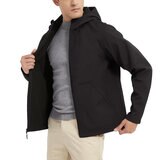 Hawke & Co Chamarra Softshell para Caballero Negro Extra Grande
