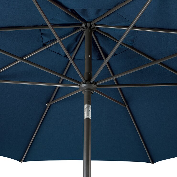 Sombrilla de Patio ProShade de 3m Autoinclinable Color Azul Marino