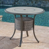SunVilla, Cobalt Juego de Comedor Alto de 5 Piezas