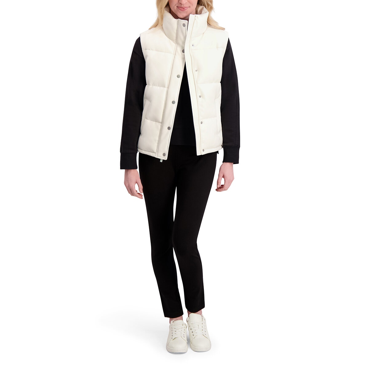 Marc New York Chaleco para Dama Crema Chica Marc New York Chaleco para Dama Crema Chica