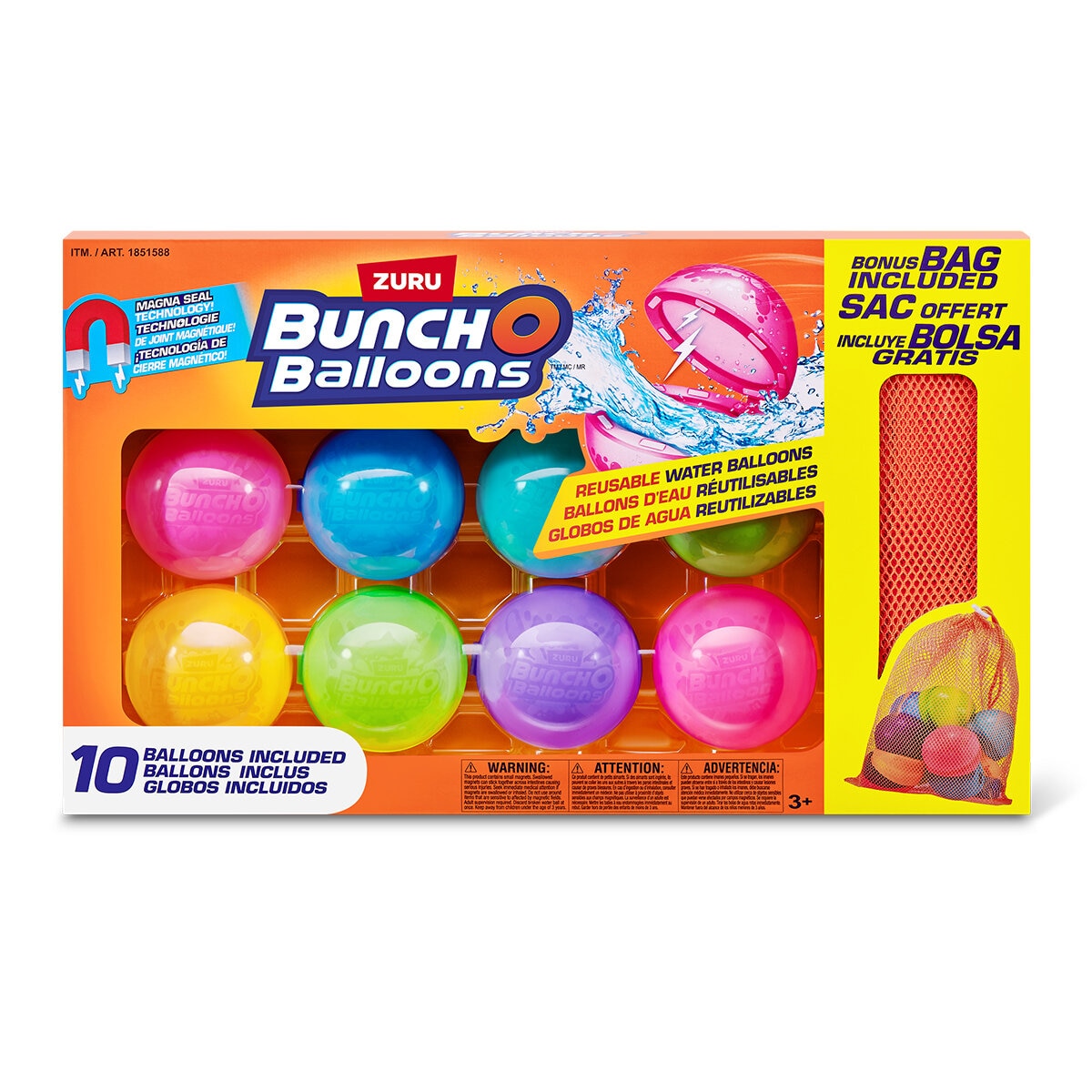 Zuru Globos de Agua Reutilizables, 10 Pzas.