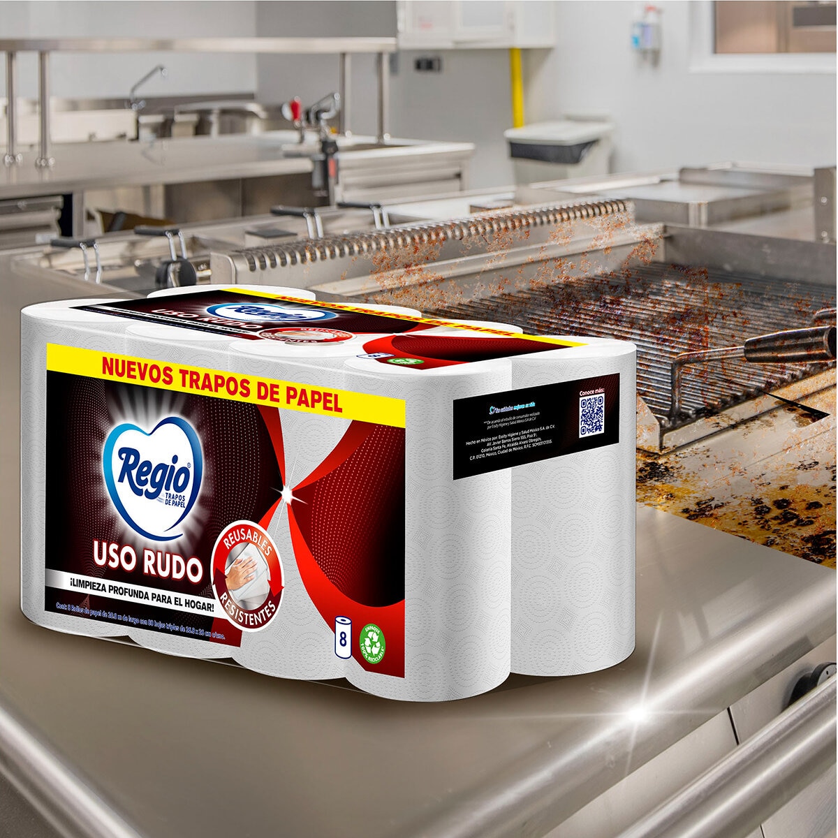 Servilletas De Papel Regio Uso Rudo Trapos De Papel Regio Papel