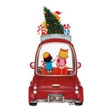 Coche Festivo Giratorio con Luces LED, Peanuts