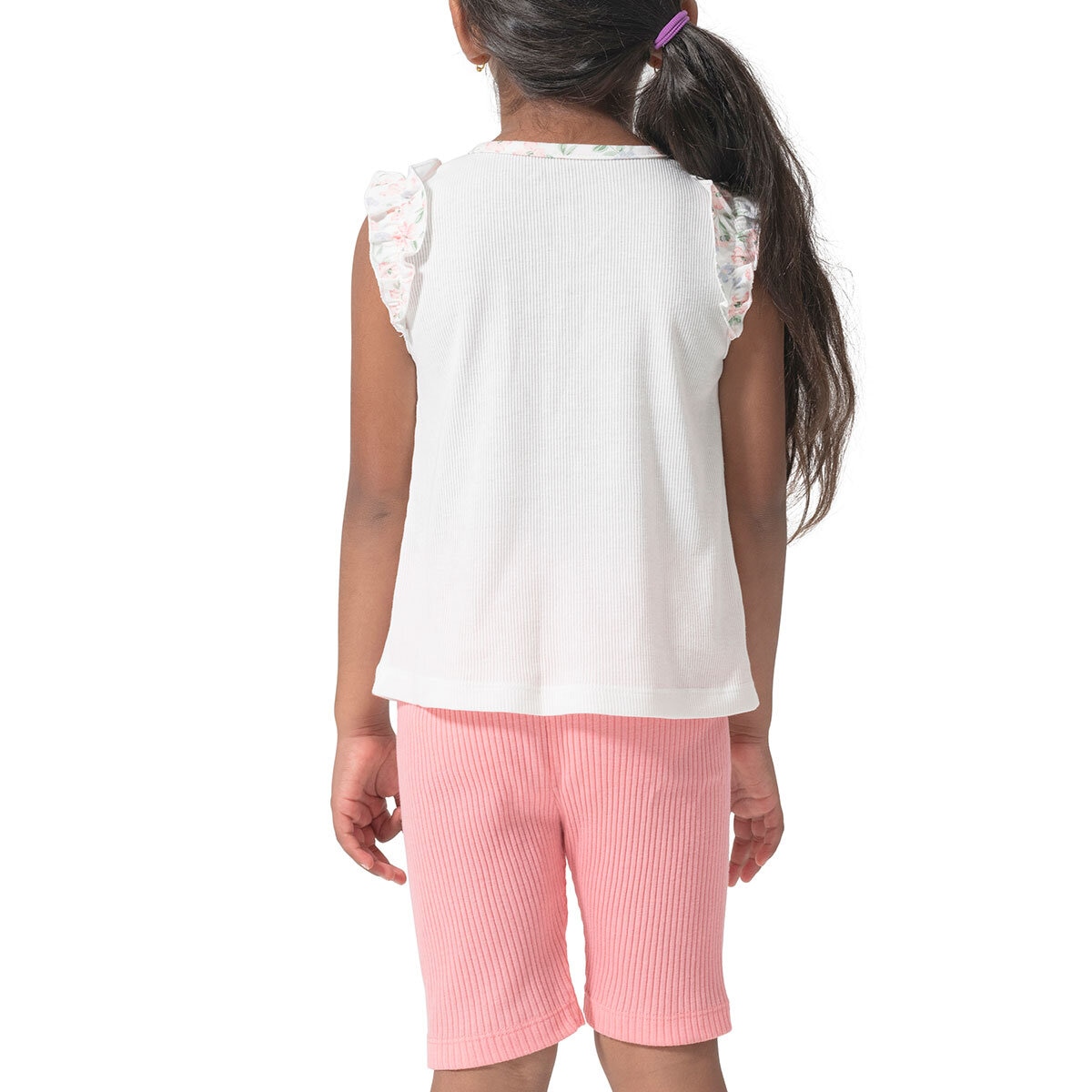 Nicole Miller Conjunto de 3 Piezas para Niños y Niñas Flores de colores 7 Años