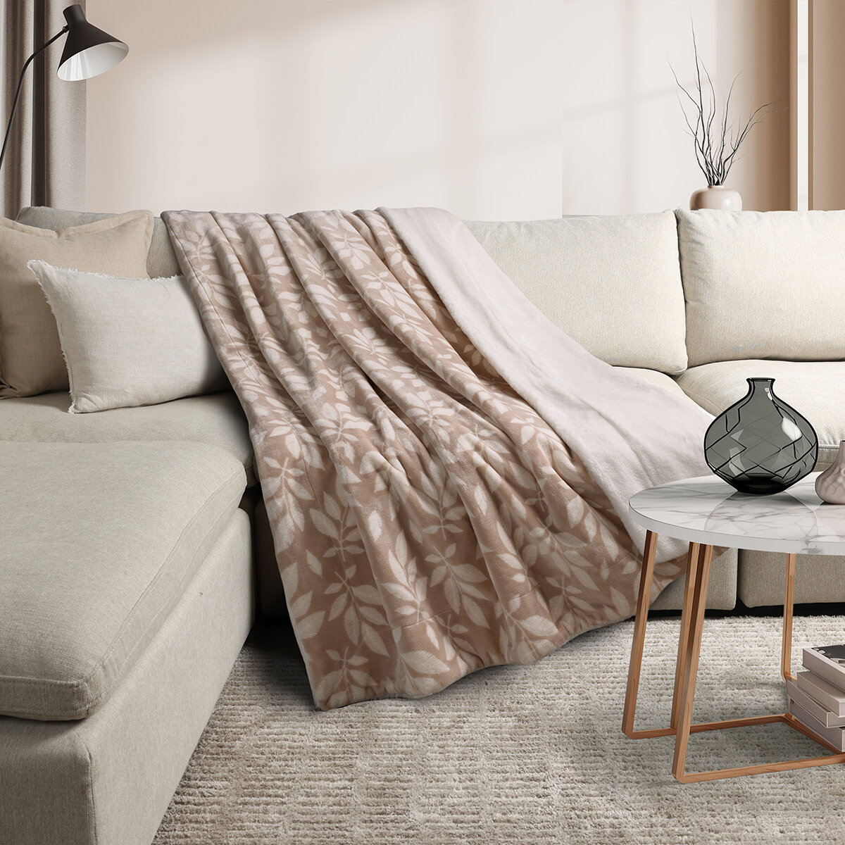 Life Comfort, Frazada, Modelo Tan Vines