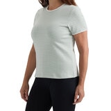 Teddi Rose Playera para Dama Verde Extra Chica