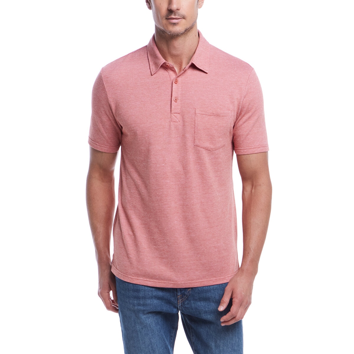 Weatherproof Vintage Polo para Caballero Rojo Grande